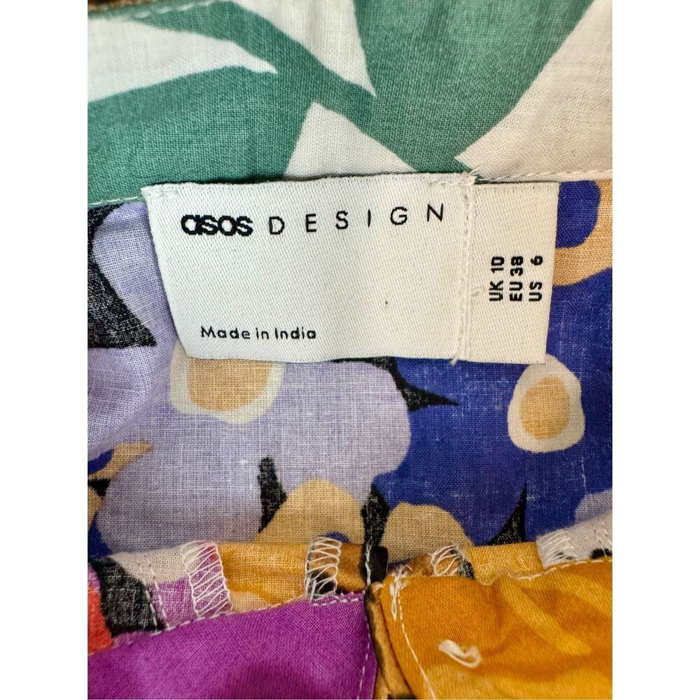 ASOS Floral Multi-Color Mini Dress - Picture 4 of 11